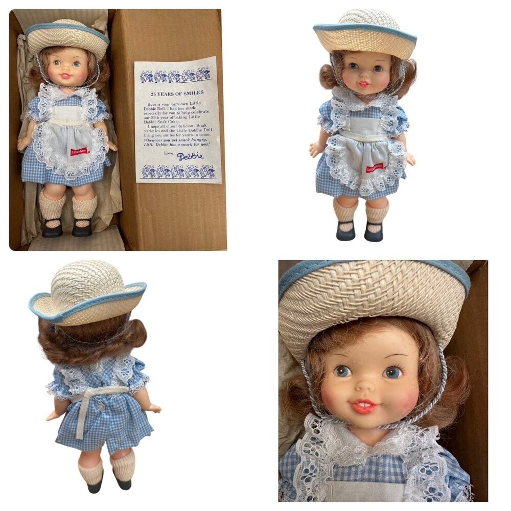 LITTLE DEBBIE - Advertising Doll - 11" - Horsman 1984 McKee Baking